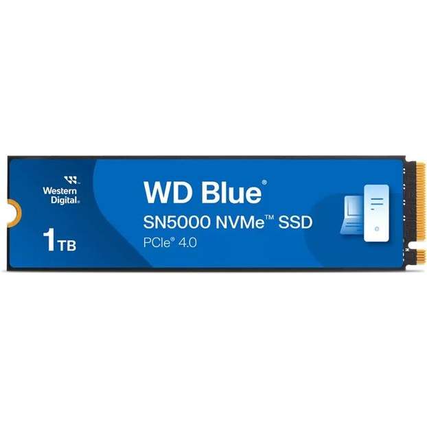 اس اس دی اینترنال PCIe Gen4 x4 وسترن دیجیتال مدل SN5000 ظرفیت 1 ترابایت اس اس دی اینترنال PCIe Gen4 x4 وسترن دیجیتال مدل SN5000 ظرفیت 1 ترابایت