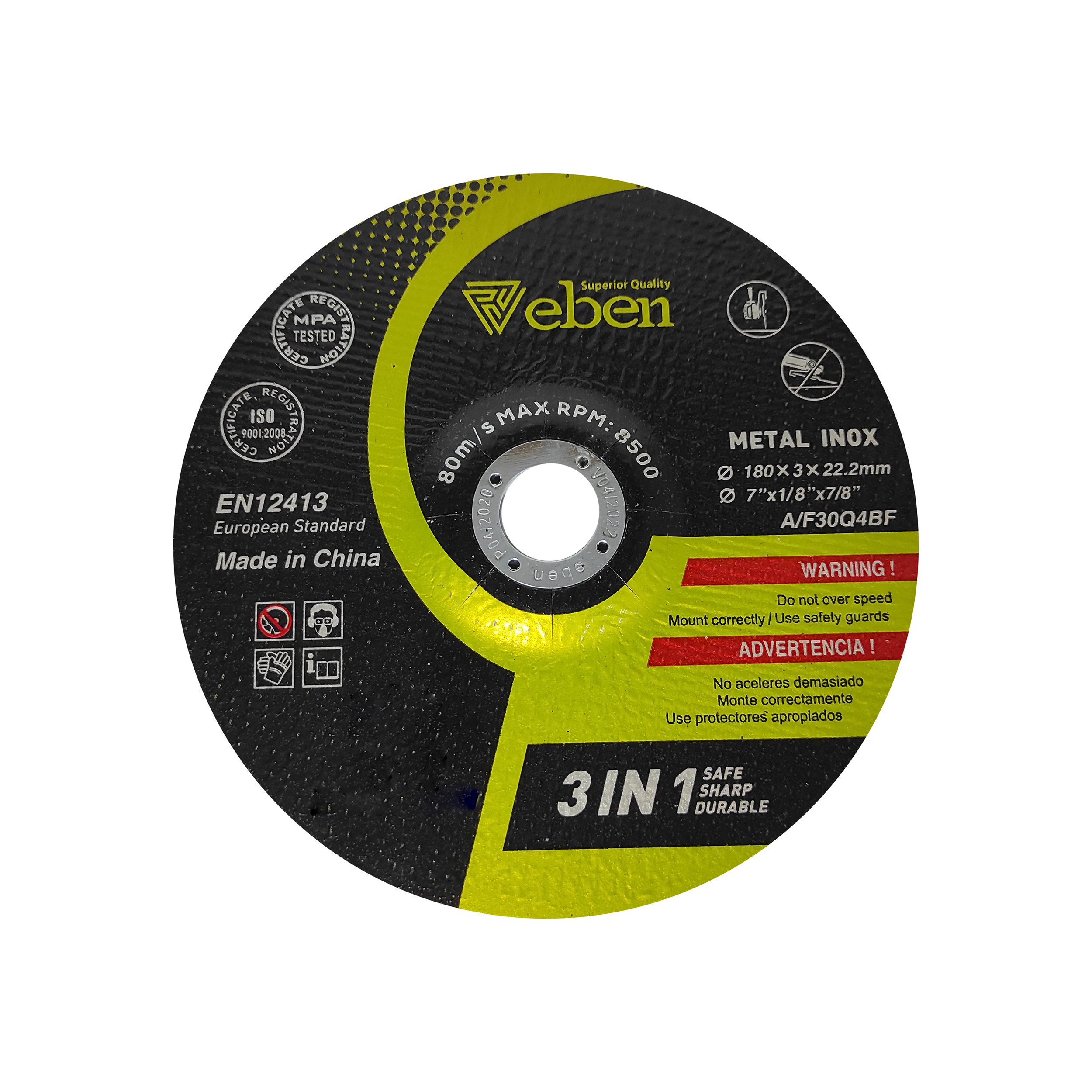 صفحه برش آهن ایبن مدل EB-1