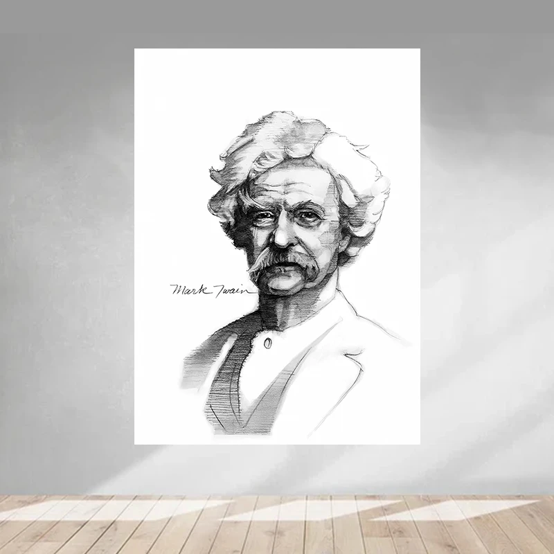 تابلو شاسی طرح مارک تواين مدل ab45