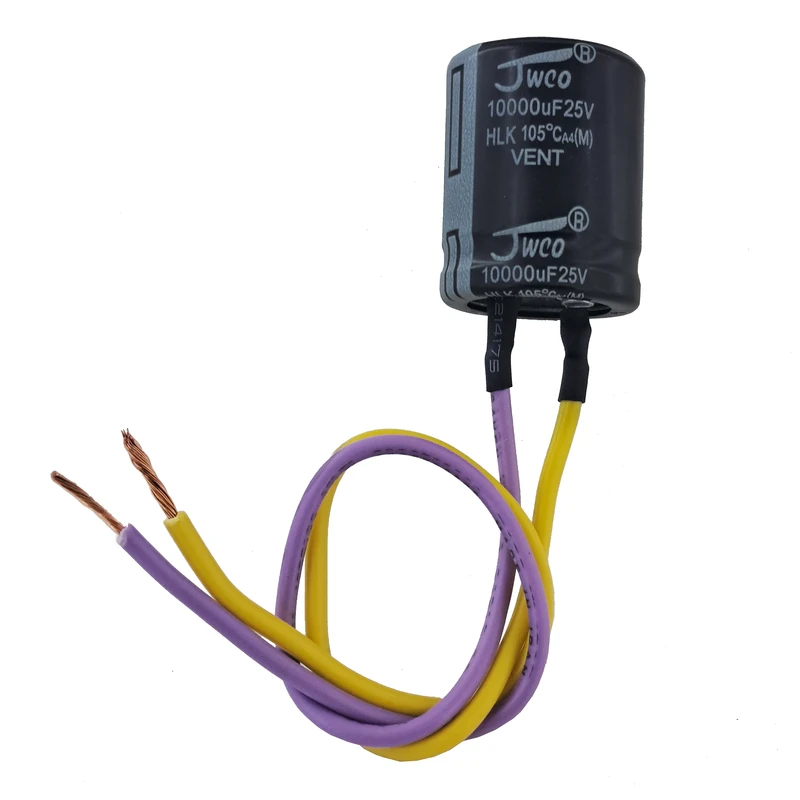 خازن 10000uFجی دبلیوکو مدل 25V