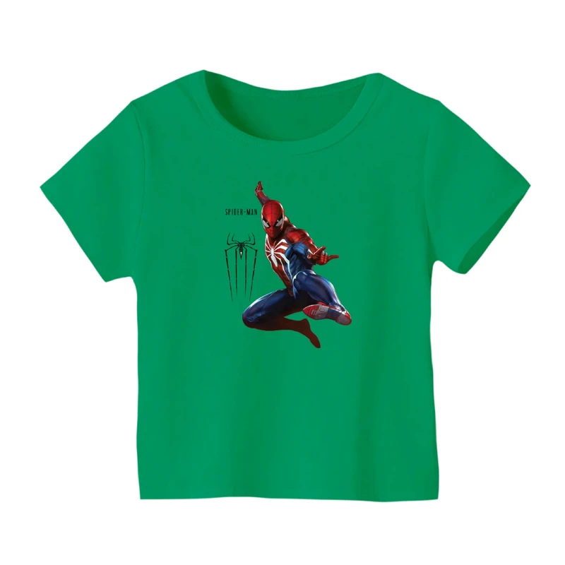 تی شرت آستین کوتاه بچگانه مدل مرد عنکبوتی کد ۲۵