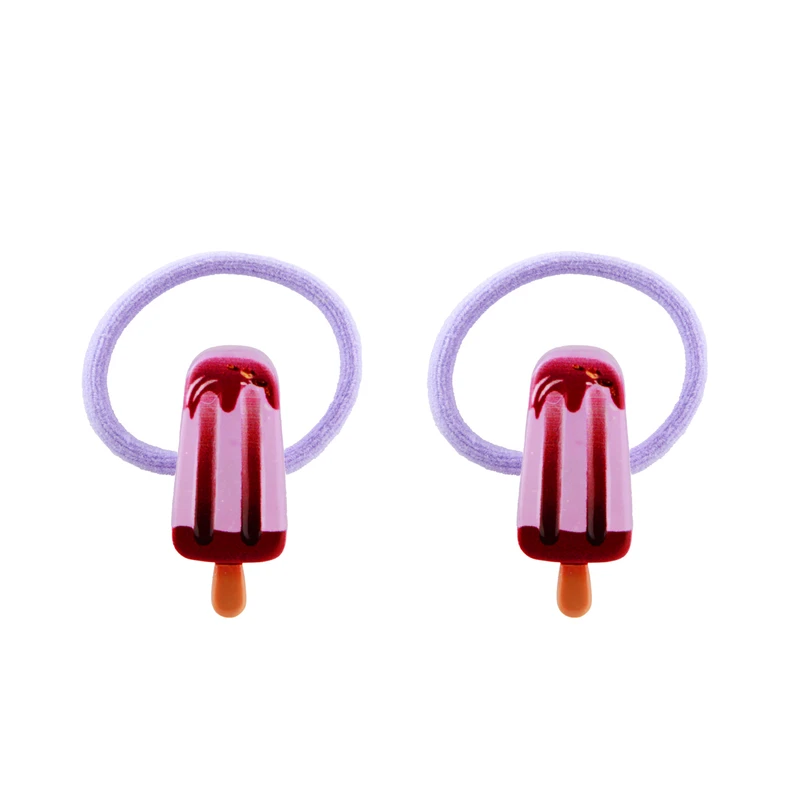 کش مو زنانه مدل بستنی کد 1552 مجموعه دو عددی