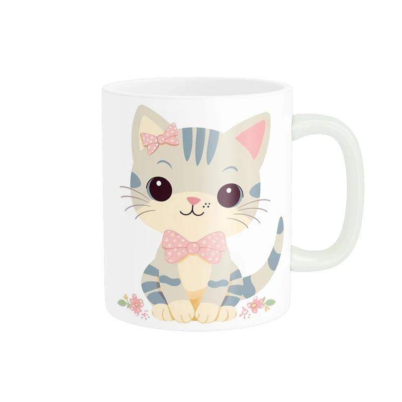 ماگ پاد آفرین طرح گربه کد 5349