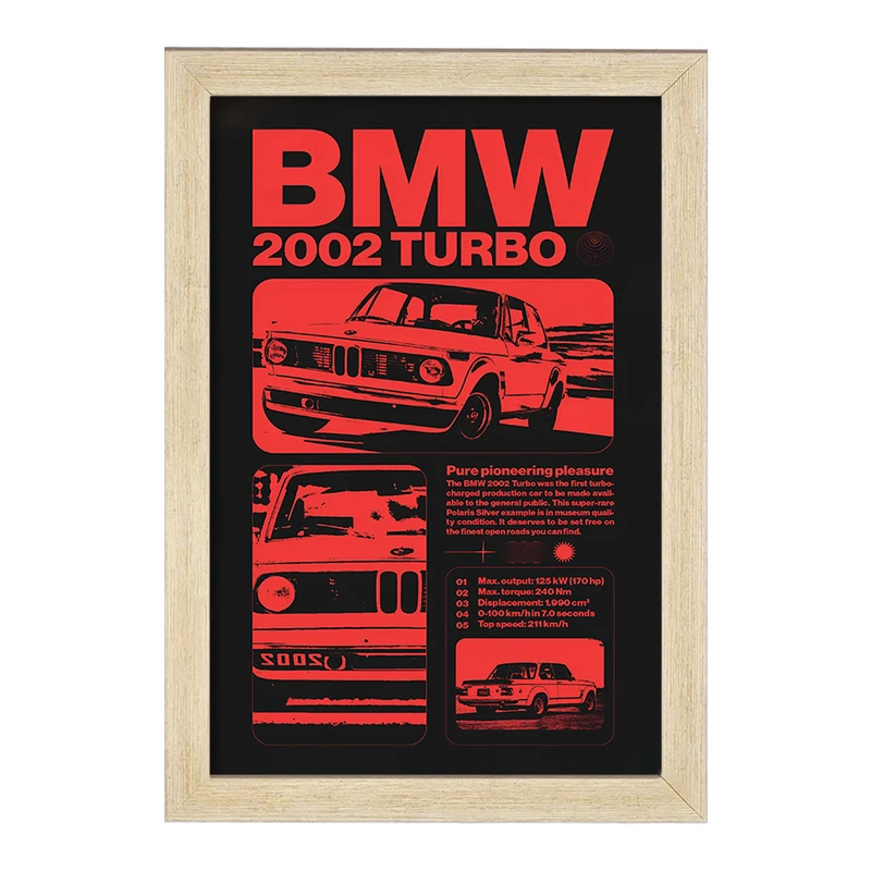 تابلو خندالو مدل بی ام دبلیو (BMW) کد F6398