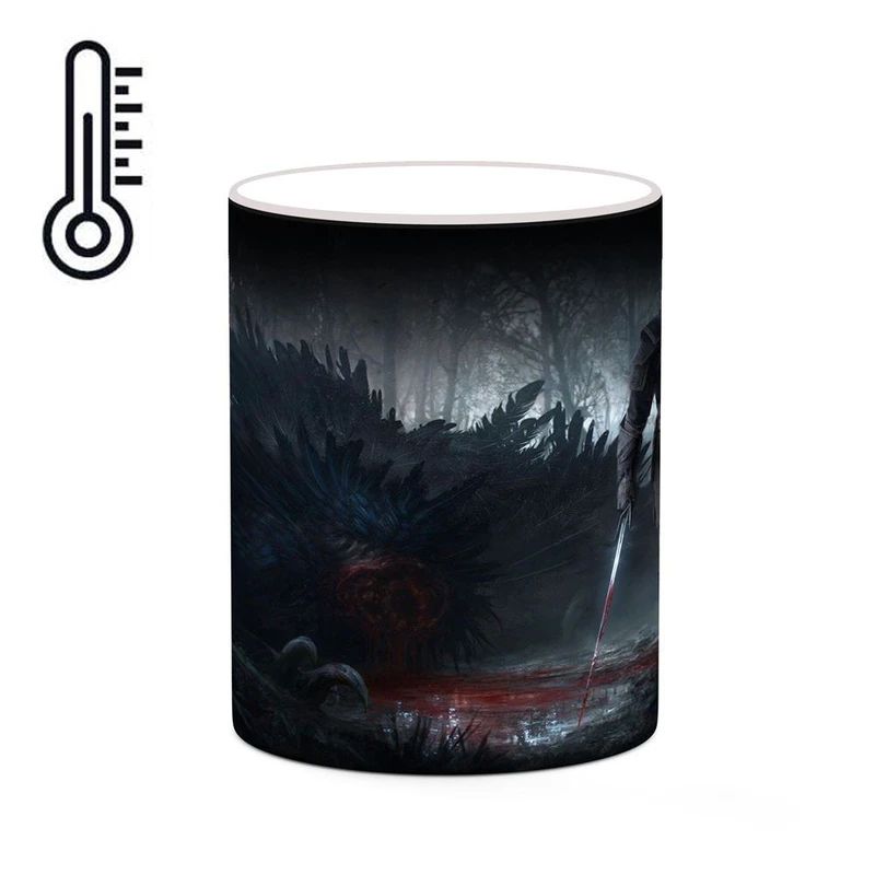 ماگ حرارتی کاکتی مدل بازی ویچر The Witcher 3 Wild Hunt کد mgh31124