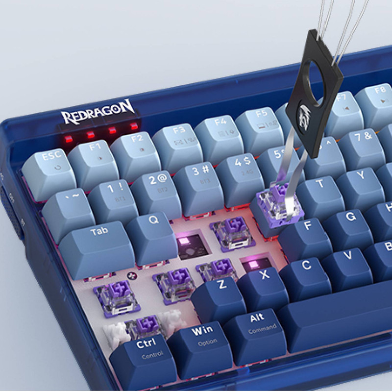 کیبورد مخصوص بازی ردراگون مدل K656 WB RGB PRO