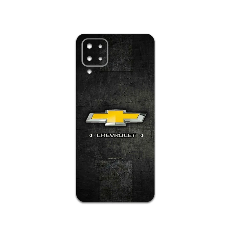 برچسب پوششی ماهوت مدل CHEVROLET-Logo مناسب برای گوشی موبایل سامسونگ Galaxy F12