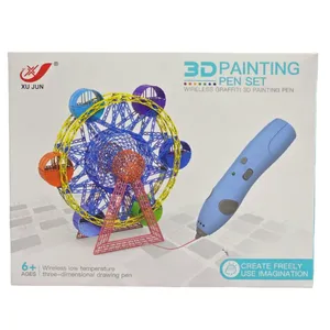 قلم طراحی سه بعدی ناب سل مدل شارژی 3D PAINTING PEN SET
