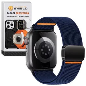 Ultimate Shield Fabric Mag Elastic Band suitable for Apple Watch Series 10/11 46mm