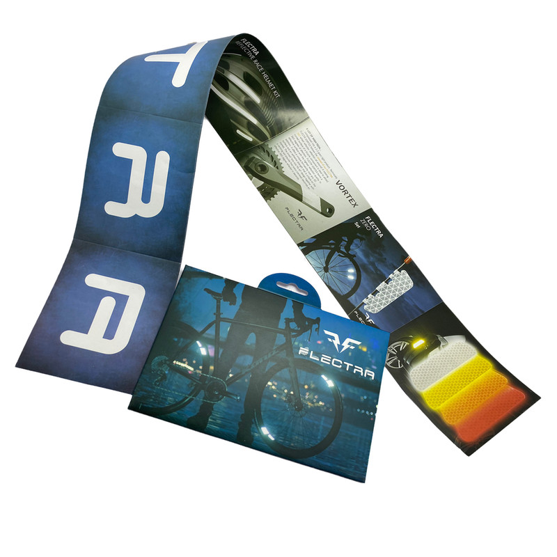 برچسب شبرنگ هشدار باز بودن درب خودرو فلکترا مدل DOOr114 بسته 4 عددی مناسب برای سراتو