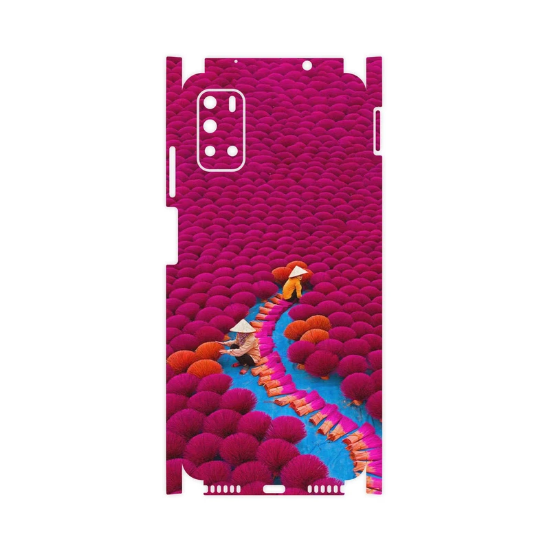 برچسب پوششی ماهوت مدل Vietnam Incense Wood Farms-FullSkin مناسب برای گوشی موبایل جی پلاس Z10
