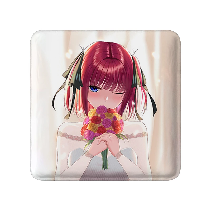 مگنت خندالو طرح نینو انیمه پنج عروس مساوی مدل مربعی کد 32552