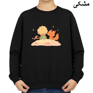 سویشرت زنانه مدل شازده کوچولو و روباه کد v3 