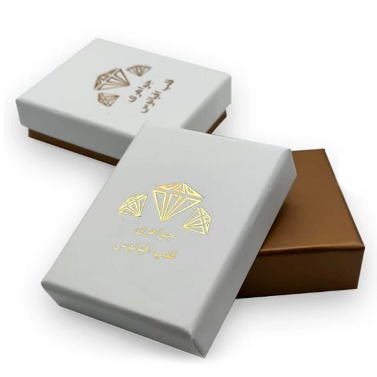 نیم ست طلا 18 عیار زنانه قلب اقیانوس مدل کارتیر البرنادو زنجیری - - 2