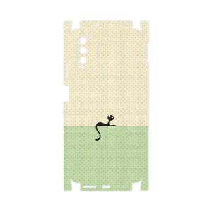 MAHOOT Minimal Internet Cat Icon-FullSkin Cover Sticker for Xiaomi Redmi 9T