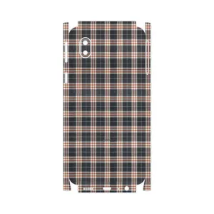 MAHOOT Fabric Texture 5-FullSkin Cover Sticker for Samsung Galaxy A01 Core