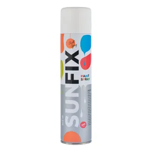 اسپری رنگ سفید براق سانفیکس کد ShineW300 حجم 300 میلی لیتر