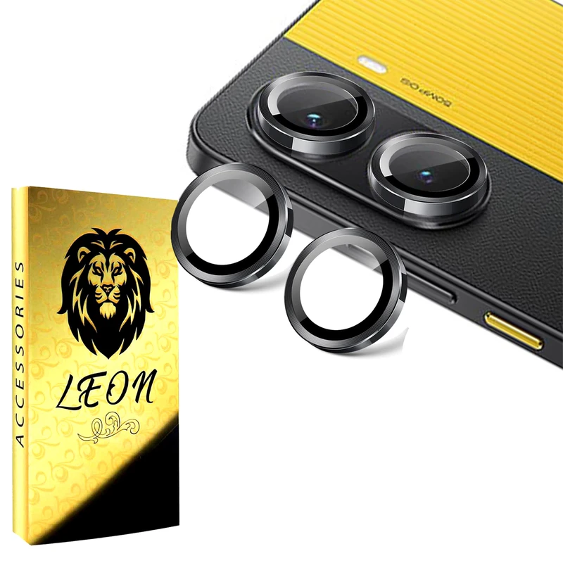 محافظ لنز دوربین فلزی لئون مدل Yo مناسب برای گوشی موبایل شیائومی Poco X7 Pro