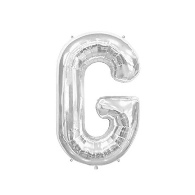 بادکنک فویلی طرح حروف انگلیسی مدل G
