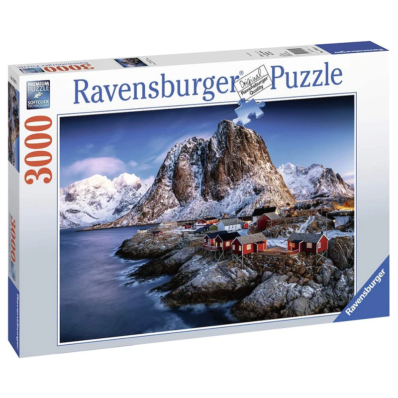 پازل 3000 تکه راونزبرگر مدل Hamnoy Lofoten