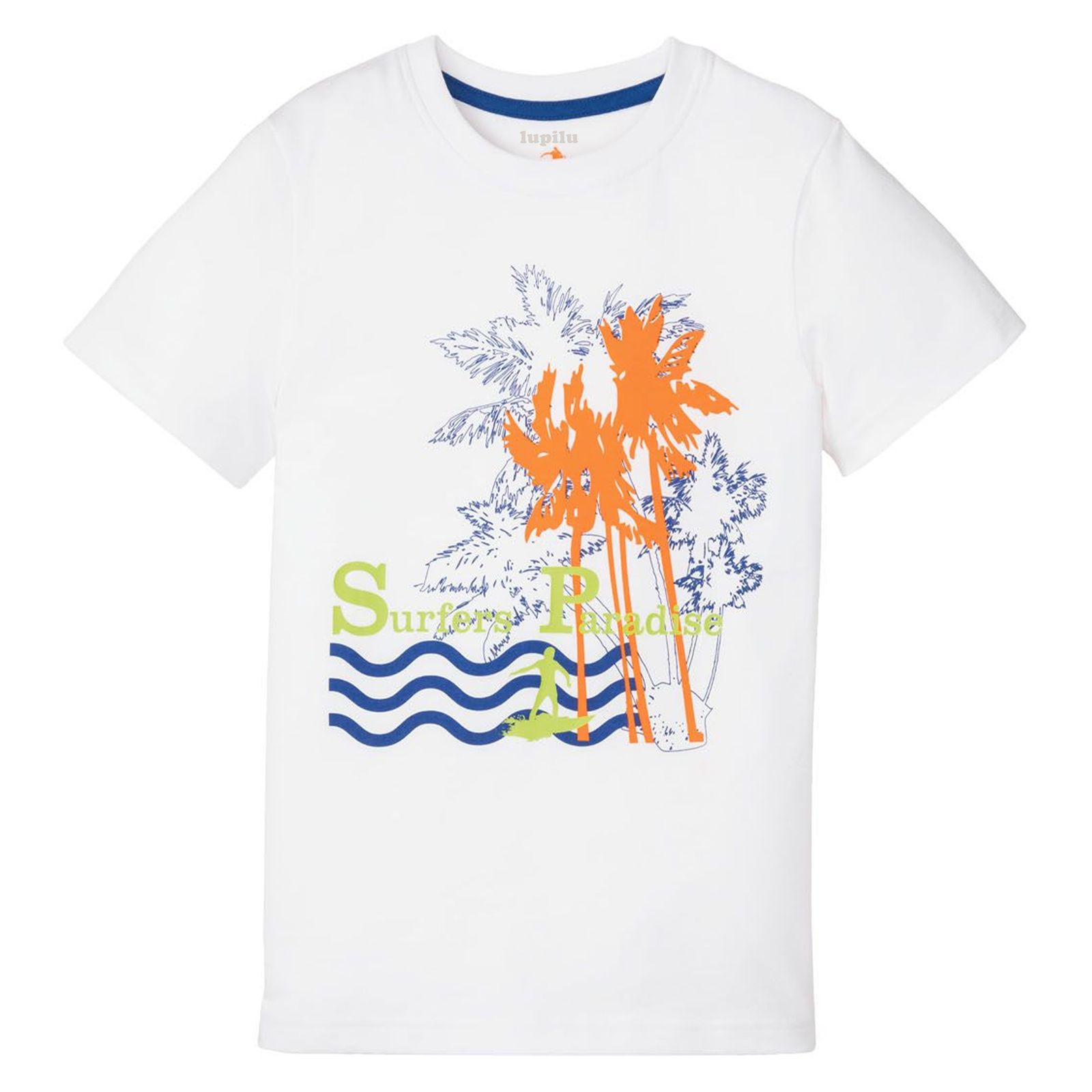 تی شرت آستین کوتاه پسرانه پیپرتس مدل Surfers Paradise