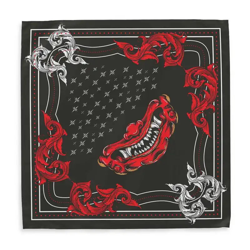 دستمال سر و گردن هاماگراف مدل ماسک دار 2