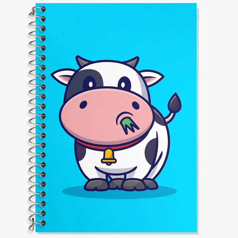 دفتر لغت 50 برگ خندالو مدل گاو کد 25436