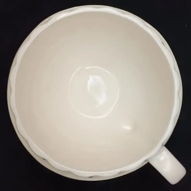 ست فنجان و نعلبکی سرامیکی هیوا طرح خالدار کد 11274870