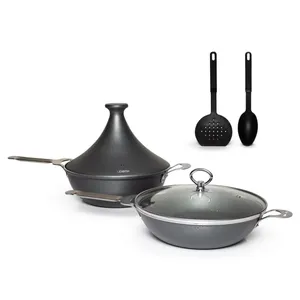 سرویس تابه گرانیتی 6 پارچه لیدوما مدل BBWok