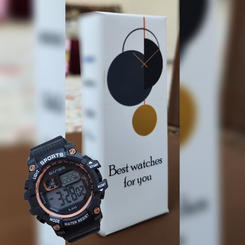 ساعت مچی دیجیتال مدل تک زمانه کد 1 ساعت مچی دیجیتال مدل تک زمانه کد 1