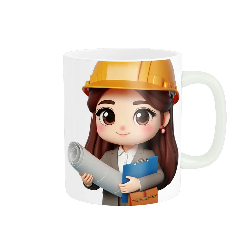 ماگ پاد آفرین طرح مهندس معمار و ساختمان کد 748