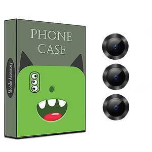 محافظ لنز دوربین شیشه ای فون کیس مدل Rngi مناسب برای گوشی موبایل سامسونگ Galaxy S25FE