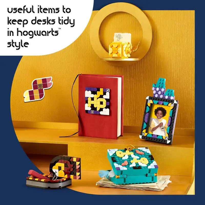 لگو سری هری پاتر مدل Hogwarts Desktop Kit DOTS کد 41811