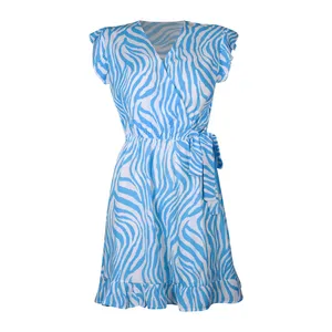 پیراهن یقه هفت زنانه افراتین مدل زبرا کد 9599