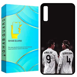 کاور قاب گارد طرح رونالدو و سرجیو مدل GCHPA70 مناسب برای گوشی موبایل سامسونگ Galaxy A70 / A70s
