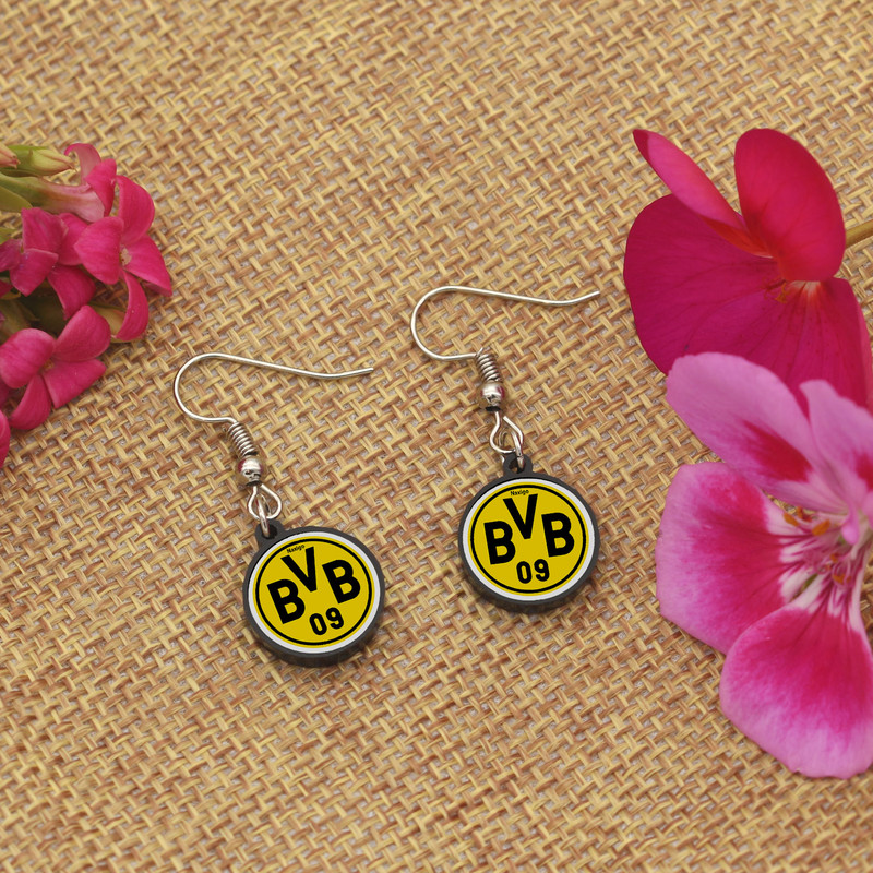 گوشواره زنانه ناکسیگو مدل شب تاب طرح دورتموند کد ES7316 گوشواره زنانه ناکسیگو مدل شب تاب طرح دورتموند کد ES7316