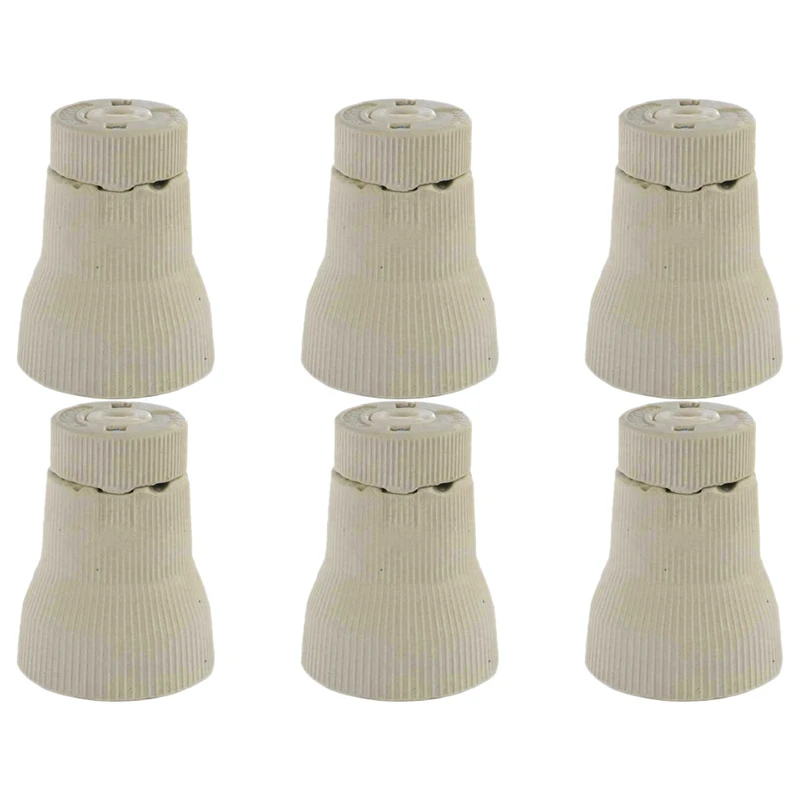 سرپیچ لامپ مدل سنگی کد 16A پایه E40 بسته 6 عددی