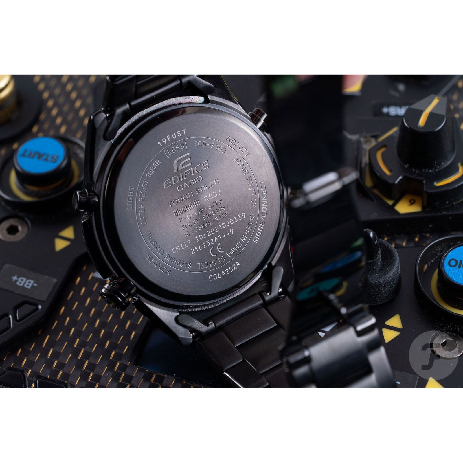 ساعت مچی عقربه‌ای مردانه کاسیو مدل ECB-S100HG-1ADF -  - 4