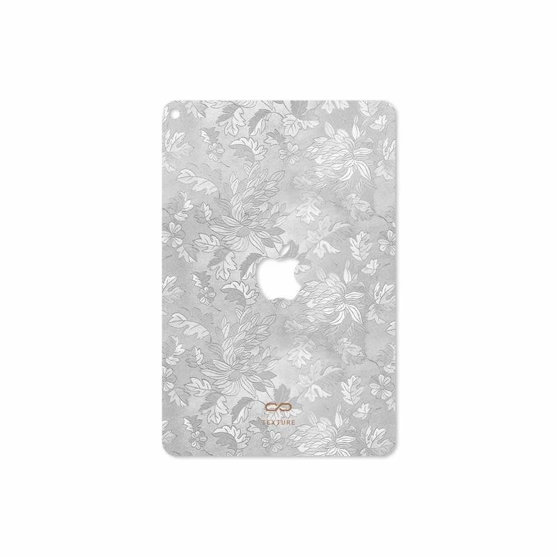 برچسب پوششی ماهوت مدل Silver-Wildflower مناسب برای تبلت اپل iPad mini (GEN 5) 2019 A2125