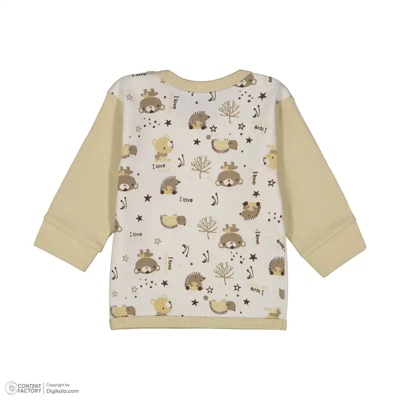 ست تی شرت و شلوار نوزادی ان بی سی مدل W07