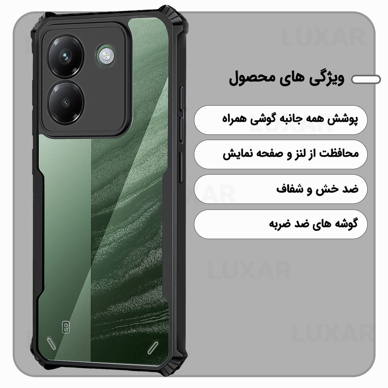 کاور لوکسار مدل m7pro -Vetra مناسب برای گوشی موبایل شیائومی Poco M7 Pro 5G