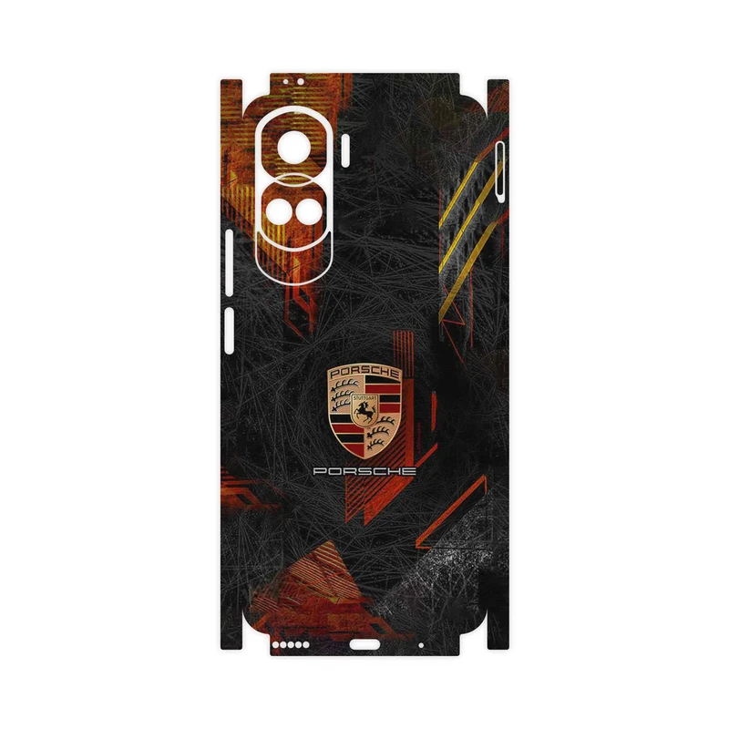 برچسب پوششی ماهوت مدل Porsche_Logo-FullSkin مناسب برای گوشی موبایل آنر 90 Lite