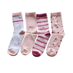 جوراب ساق بلند دخترانه پیپرتس مدل 1109 مجموعه 4 عددی