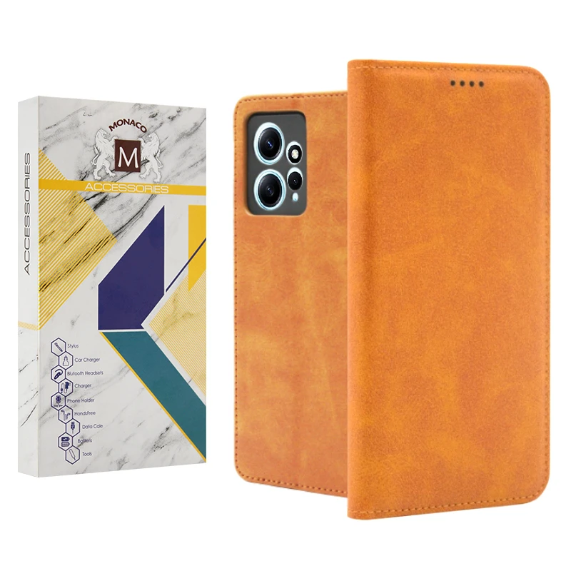 کیف کلاسوری موناکو مدل Zigo مناسب برای گوشی موبایل شیائومی  Redmi Note 12 4G