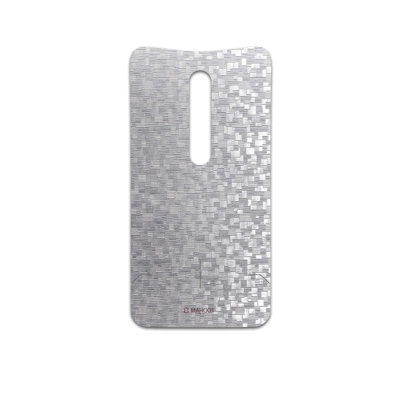 برچسب پوششی ماهوت مدل Silver-Silicon مناسب برای گوشی موبایل موتورولا Moto X Style