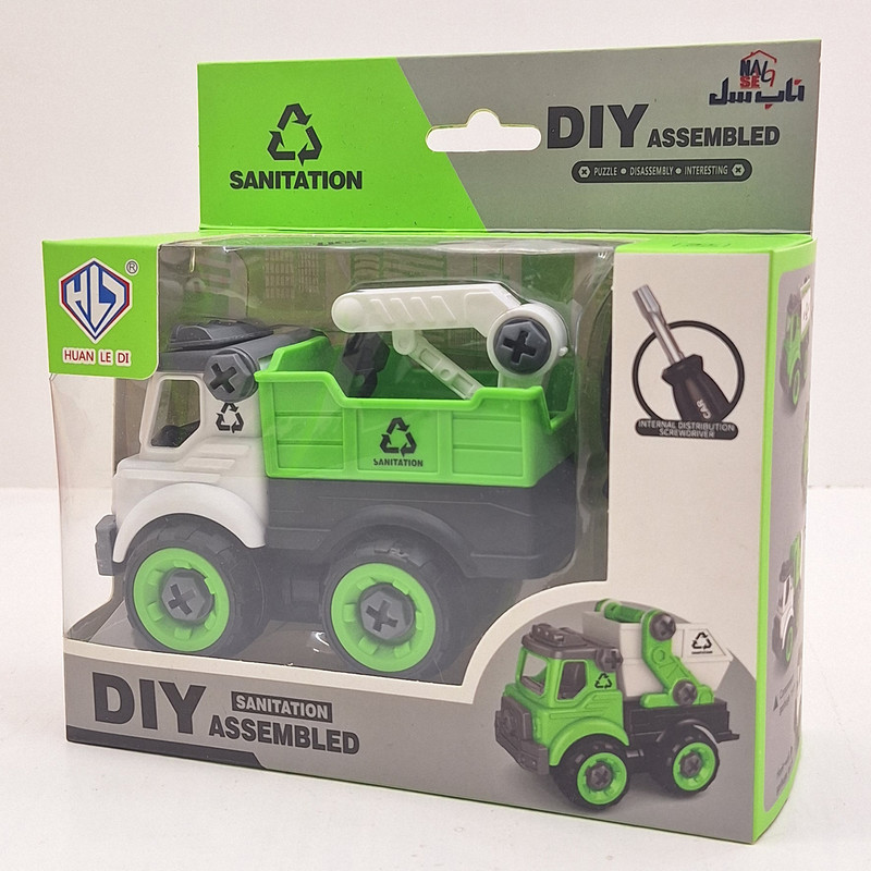 ساختنی ناب سل مدل ماشین بازی طرح جرثقیل