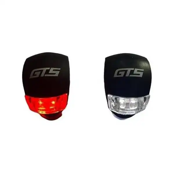 چراغ خطر دوچرخه مدل جی تی اس بسته 2 عددی
