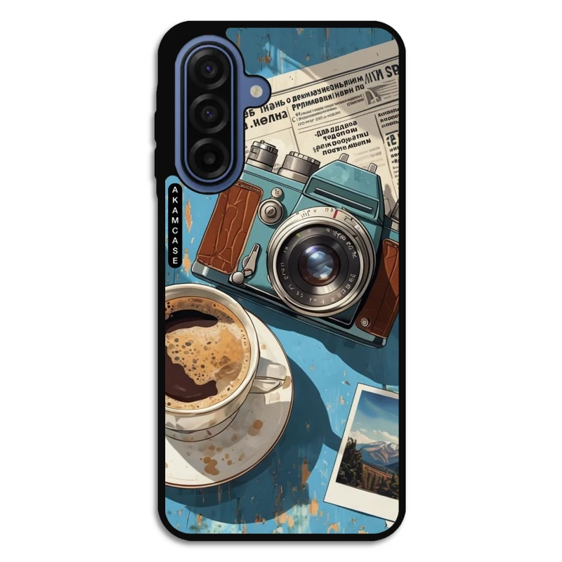 کاور آکام مدل AMC-WSGA17-COFFEE-1 مناسب برای گوشی موبایل سامسونگ Galaxy A17