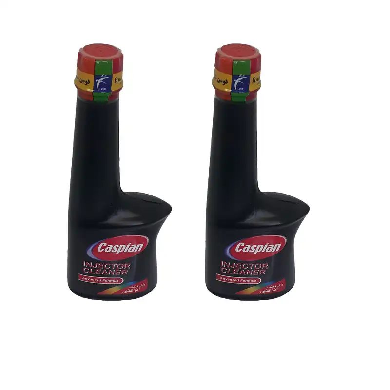 محلول انژکتور شوی کاسپین مدل A2 حجم 230 میلی لیتر بسته دو عددی