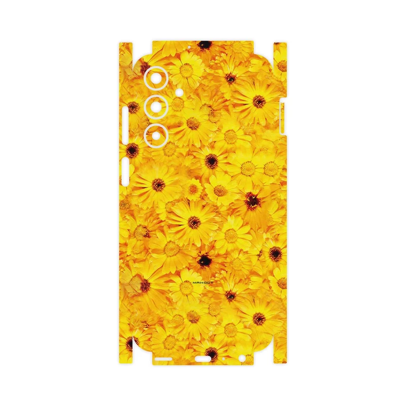 برچسب پوششی ماهوت مدل Yellow_Flower-FullSkin مناسب برای گوشی موبایل سامسونگ Galaxy A25 5G